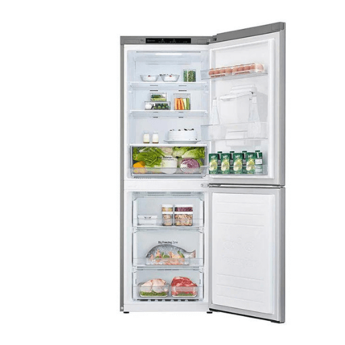 LG 301 Litre Fridge freezer with water dispenser Silver GCF369NLJM