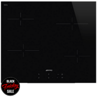 Smeg 60cm Ceramic hob – Black SE264TD2
