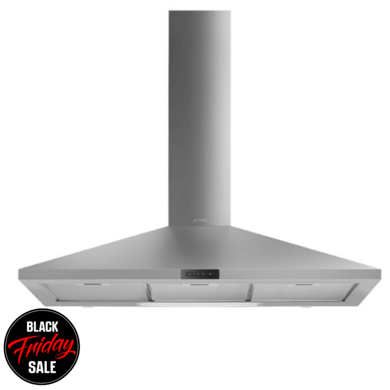 Smeg 90cm Extractor - Stainless steel KDE900EX