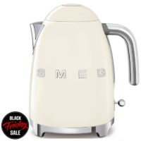 Smeg 1.7L Retro Kettle - Vintage Cream KLF03CRSA