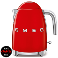 Smeg 1.7L Retro Kettle - Fiery Red KLF03RDSA