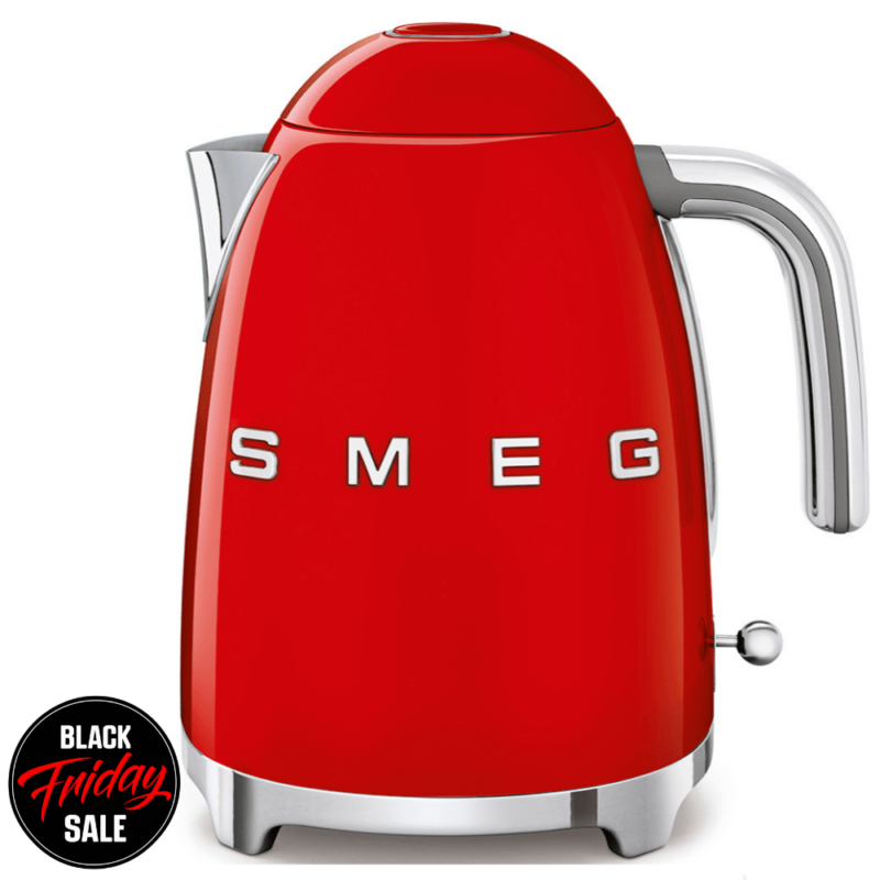 Smeg 1.7L Retro Kettle - Fiery Red KLF03RDSA