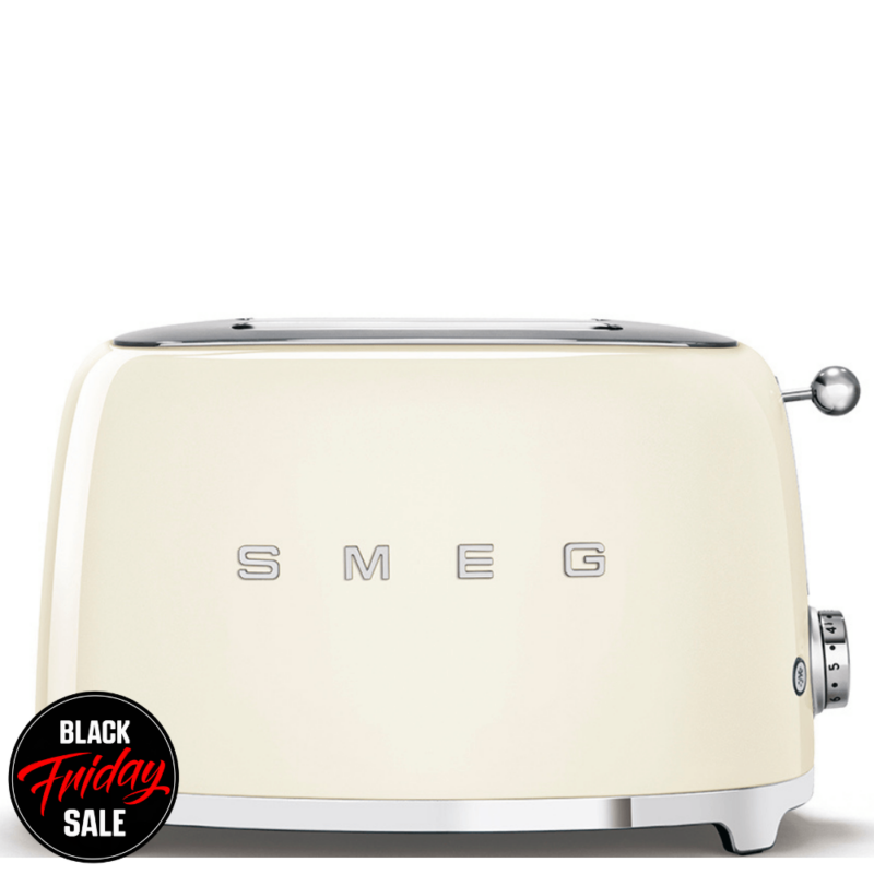 Smeg 2 slice toaster - Vintage Cream TSF01CRSA