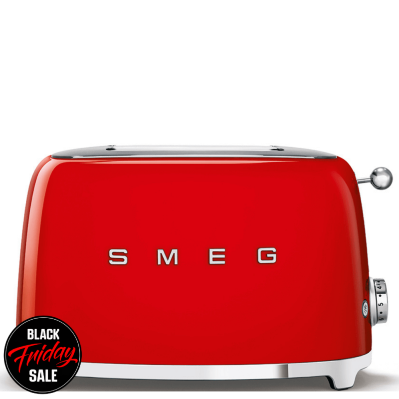 Smeg 2 slice toaster – Fiery Red TSF01RDSA