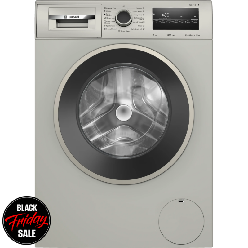 Bosch 8kg washing machine - Silver Inox WAN282X1ZA