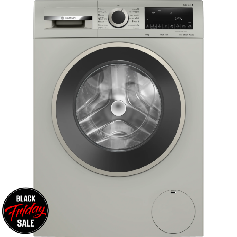Bosch 9kg Front Loader Washing Machine – Inox WGA1440XZA