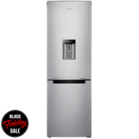 Samsung 321L Fridge / Freezer with water dispenser – Silver RB33J3611S9