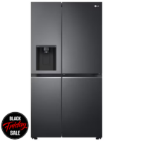 LG 611 Litre Side x Side fridge – Black GC-L257SQSL