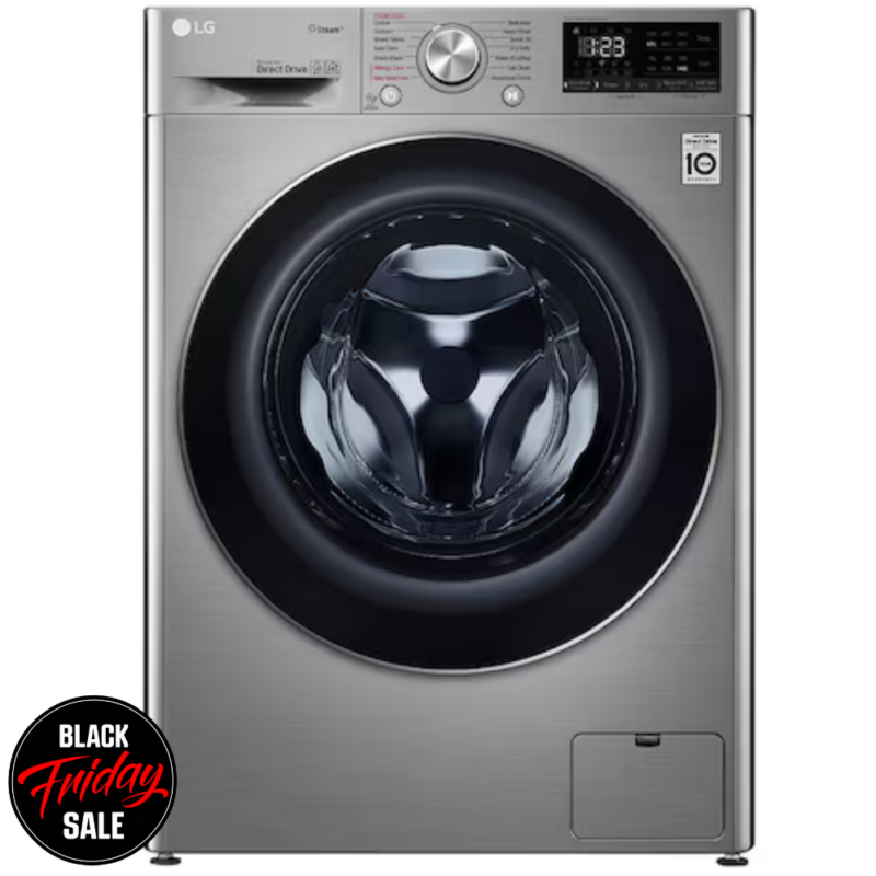 LG 10.5 / 7kg Washer dryer combo – Silver F4V5RGP2T