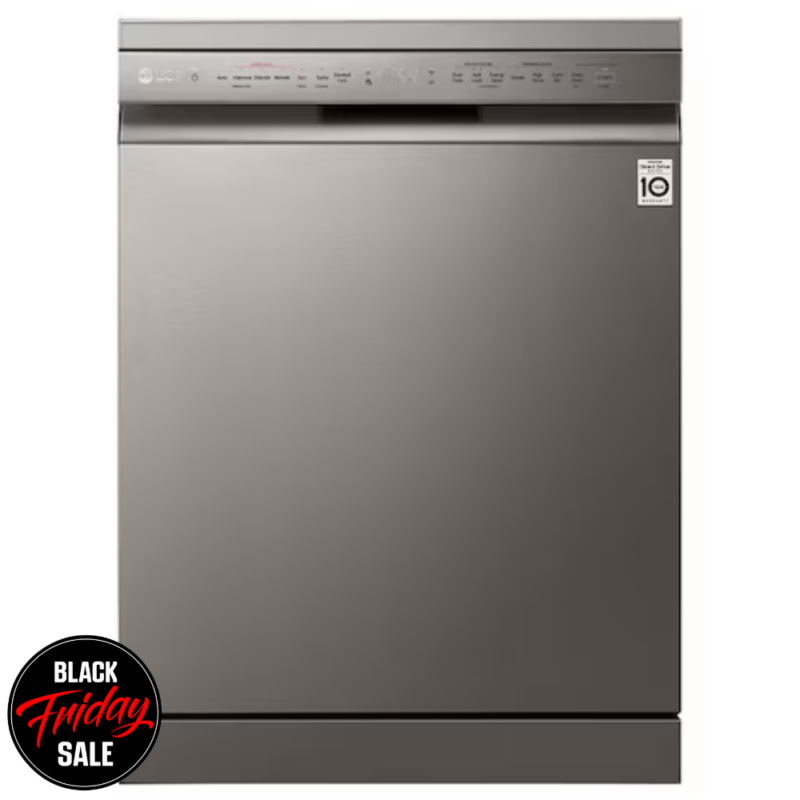 LG Quadwash Steam dishwasher – Silver DFB425FP