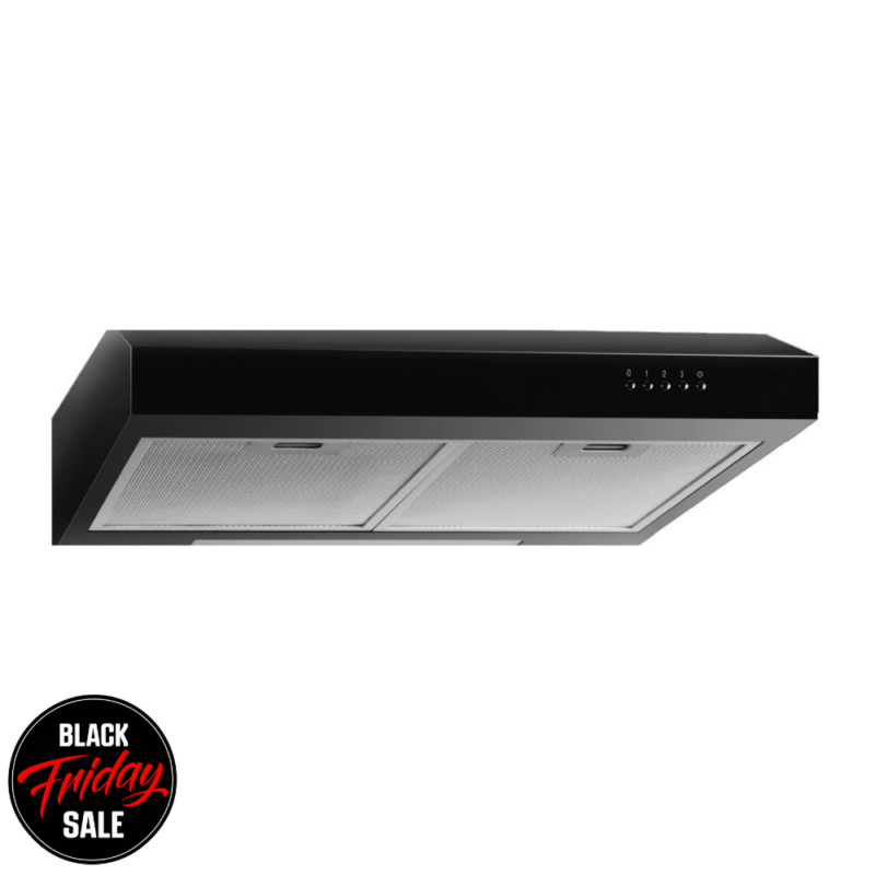 EuroAir 60cm Wall-mounted Cookerhood - SL60BL