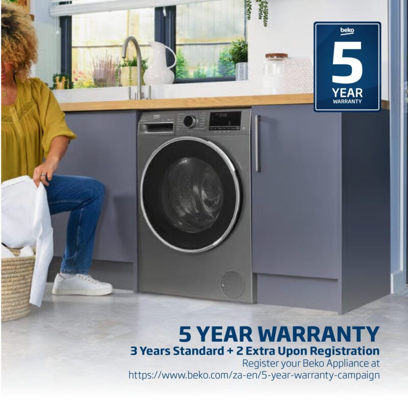 Beko 10kg Heat Pump Tumble dryer – Manhattan Grey B5T44133W