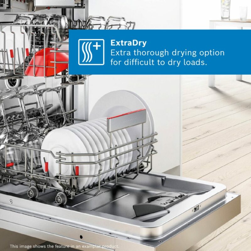 Bosch 13 place Dishwasher – Silver Inox SMS6HMI04Z