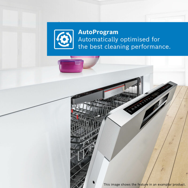 Bosch 13-place Dishwasher – Stainless steel SMS6EMI10Z