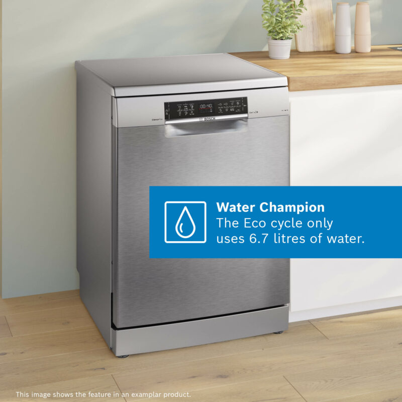 Bosch 13-place Dishwasher – Stainless steel SMS6EMI10Z