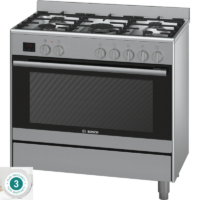 Bosch 90cm Gas/Electric cooker – HSB737357Z