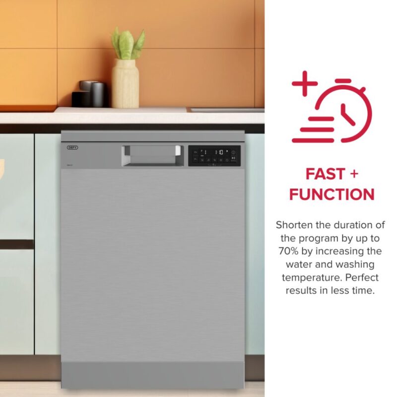 Defy 15 place dishwasher – Inox DDW257