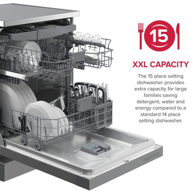 Defy 15 place dishwasher – Inox DDW257
