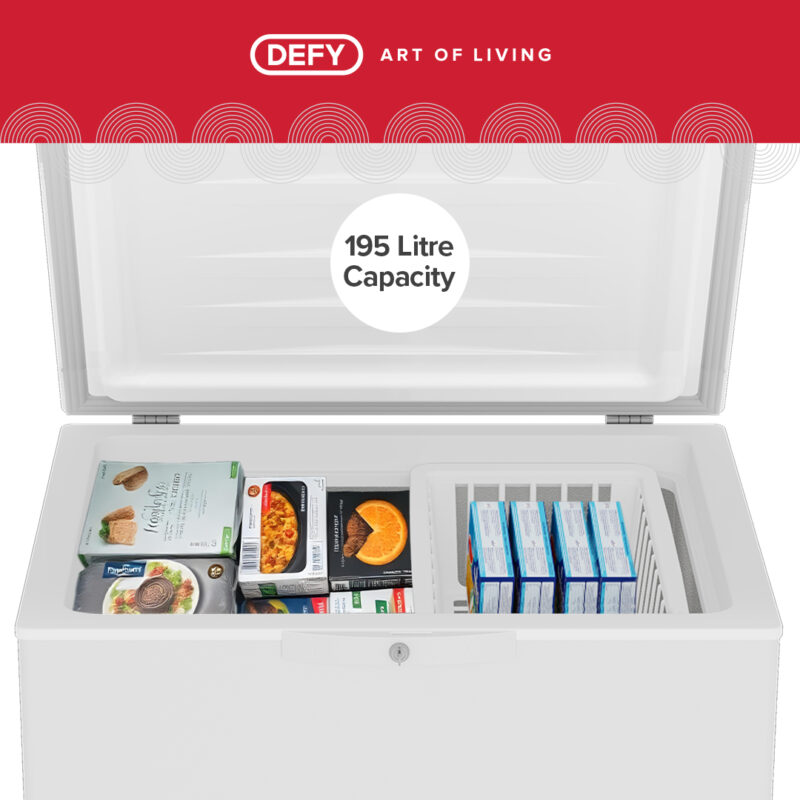 Defy 195L Chest Freezer - White DMF470