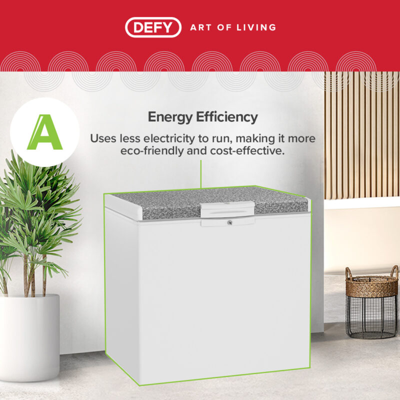 Defy 195L Chest Freezer - White DMF470