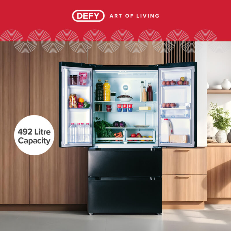 Defy 492 litre French door fridge - DFF440