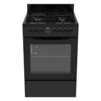 Defy 60cm Dual master Gas electric stove – Black DGS679