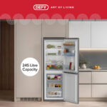 Dac449 Defy C300 Eco Fridge freezer – Silver DAC449 - Wakefords Home Store
