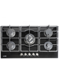 Luxe 90cm Gas on Glass hob - BL-90