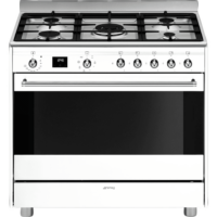 Smeg 90cm Concert Gas / Electric Cooker – White SSA91MAWH2