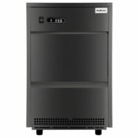 SnoMaster 26kg Plumbed-in Ice maker – Black SM-26(Black)