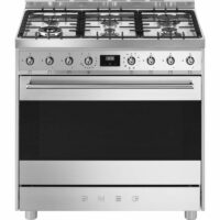 SMEG 90cm Symphony Gas / Electric Cooker - Stainless steel C9MAXSSA2