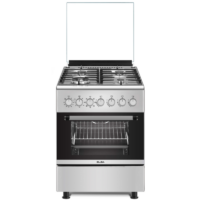 Elba 60cm Gas Electric Cooker – Stainless Steel 04/66CL 442