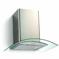 Falco 60cm Curved Glass Extractor – FAL-60-38SG