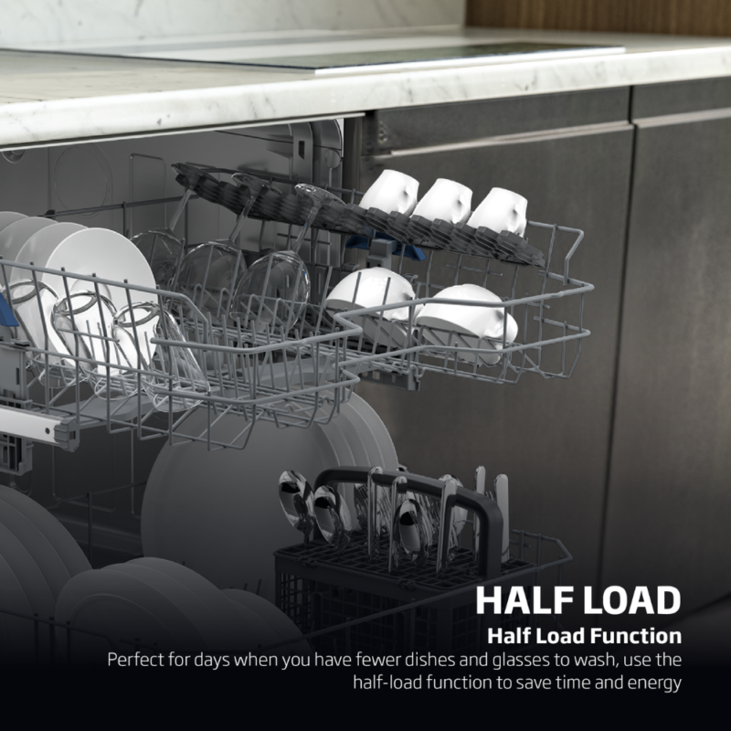 Beko 13-place Dishwasher – Manhattan Grey BDW202