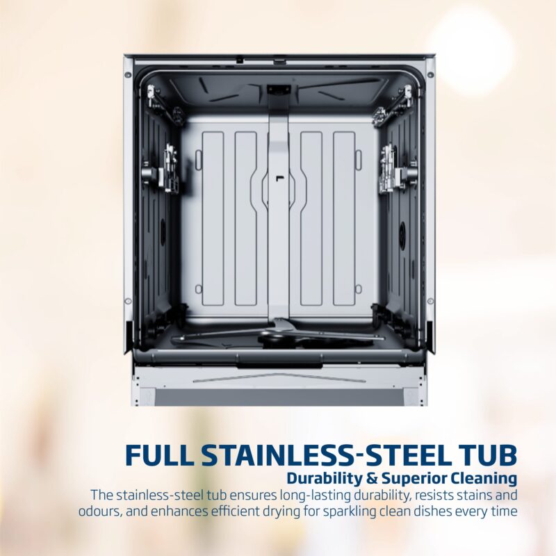 Beko 13-place Dishwasher – Manhattan Grey BDW202