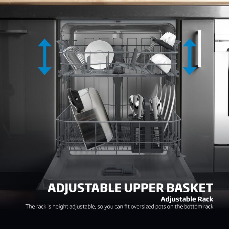 Beko 13-place Dishwasher – Manhattan Grey BDW202
