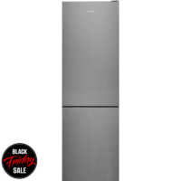 Smeg 324 Litre Fridge Freezer – Silver Inox RC33SNZA