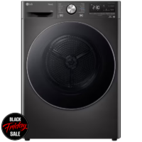 LG 10kg Heat Pump Dryer – Platinum Black RH10V9ZV2W