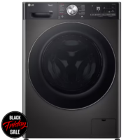 LG 13/8kg Washer dryer combo - Platinum Black F4Y9LCP2ZB
