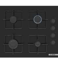 Bosch 60cm Series 4 Gas on Glass hob – Black POP6C6P30M