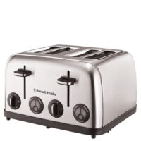 Russell Hobbs 4 Slice Toaster – Stainless Steel 13976