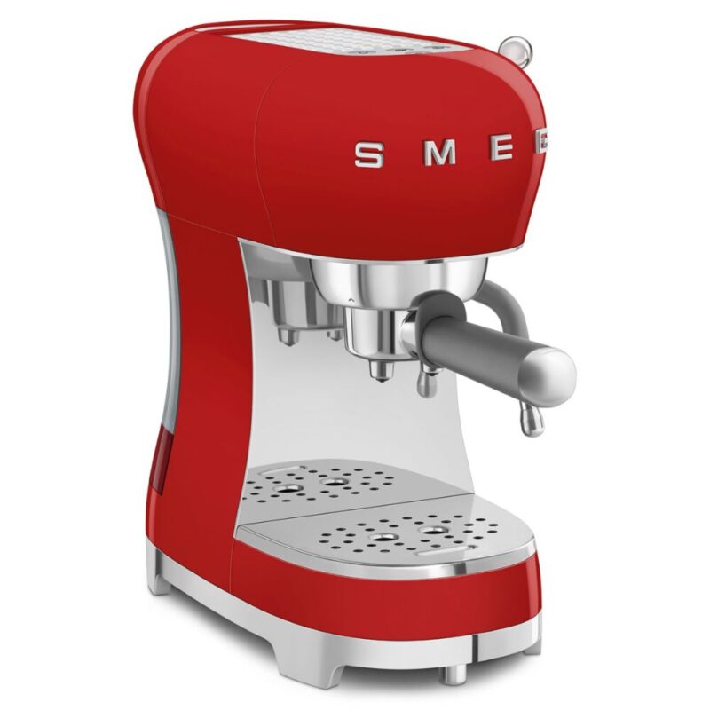 Smeg Retro Espresso Coffee machine – Fiery Red ECF02RD