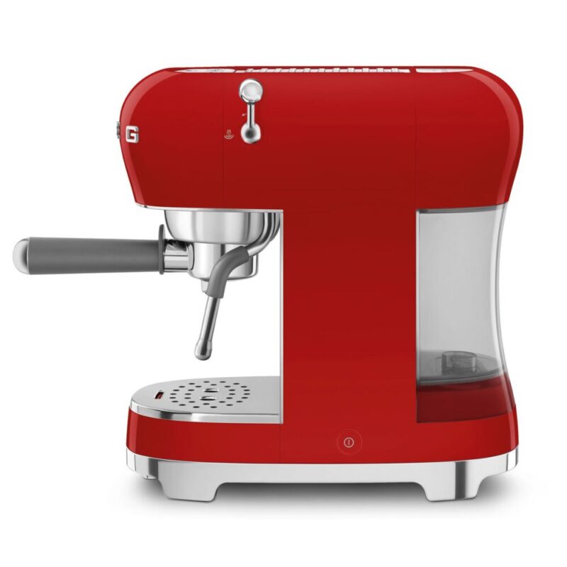 Smeg Retro Espresso Coffee machine – Fiery Red ECF02RD