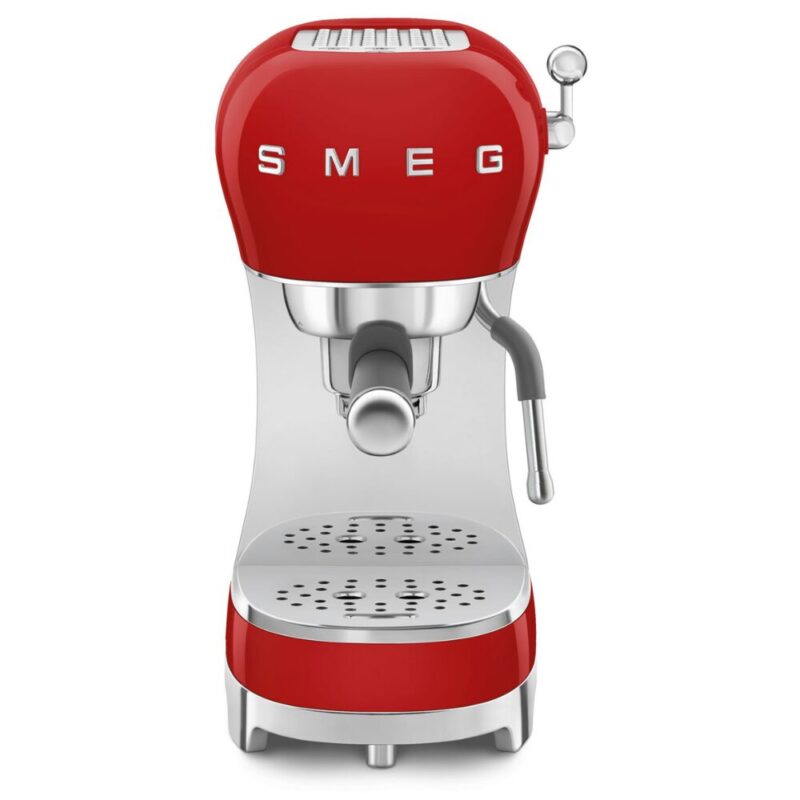Smeg Retro Espresso Coffee machine – Fiery Red ECF02RD