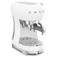 Smeg Retro Espresso Coffee machine – White ECF02WH