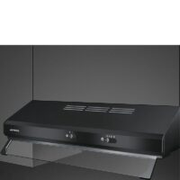Smeg 60cm Semi-Integrated Cookerhood – Black KSEC61NE3
