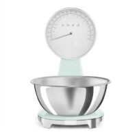 Smeg Retro Analog and Digital Kitchen Scale – Mint KSF01PGWW