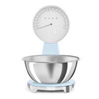 Smeg Retro Analog and Digital Kitchen Scale – Pastel Blue KSF01PBWW
