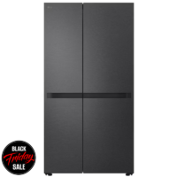 LG 658L Side x Side Fridge – Black GC-B257KQJW