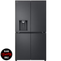 LG 561L Side x Side Fridge – Black GC-L24FFCFB